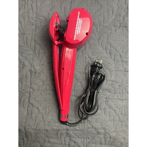 Conair Fashion Curl 3/4" Tourmaline Ceramic 2 Temp Hair Curling Iron Pink CD213 - Picture 10 of 11